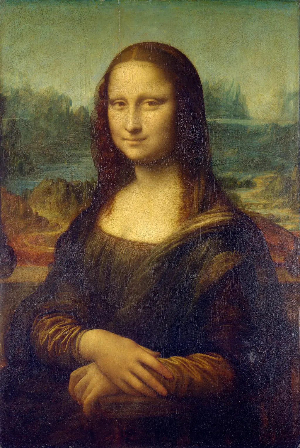 Mona Lisa in Detail Leonardo da Vinci
